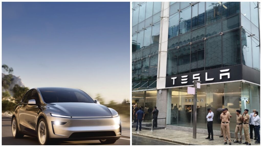 Tesla हुई भारत में लॉन्च, दमदार फीचर्स के साथ सामने आई Model Y कार Tesla हुई भारत में लॉन्च, दमदार फीचर्स के साथ सामने आई Model Y कार