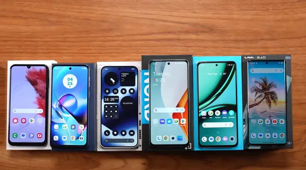Nothing से लेकर Realme तक 20000 रूपये के अंदर खरीदे ये स्मार्टफोन। Nothing से लेकर Realme तक 20000 रूपये के अंदर खरीदे ये स्मार्टफोन।