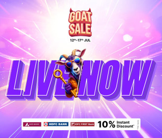 Flipkart की Goat Sale हुई शुरू, बड़ी ब्रांड्स पर मिल रहा 75% तक का डिस्काउंट Flipkart की Goat Sale हुई शुरू, बड़ी ब्रांड्स पर मिल रहा 75% तक का डिस्काउंट