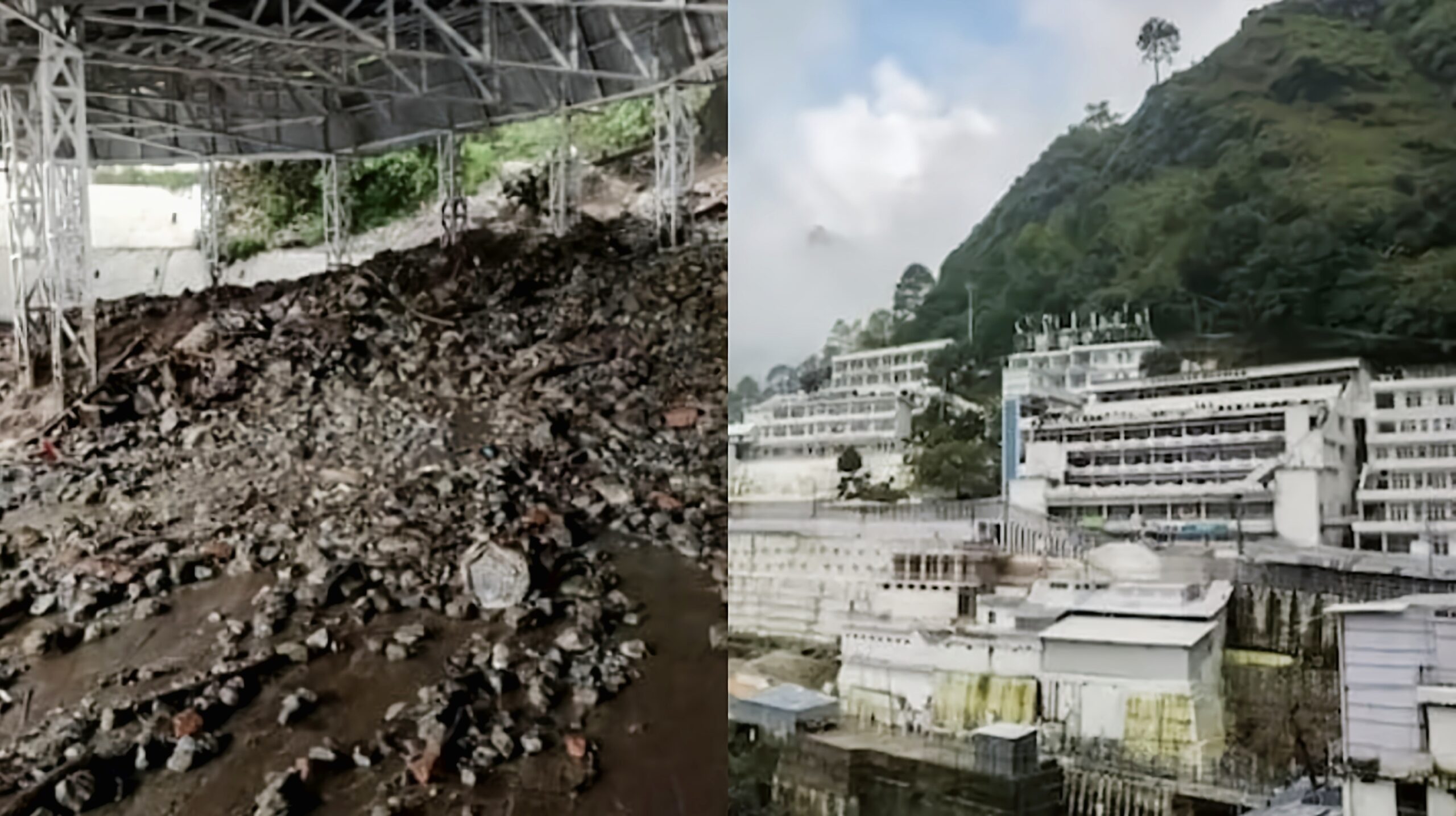वैष्णो देवी यात्रा मार्ग पर भूस्खलन से 30 लोगों की हुई मौत, यात्रा को किया गया बंद, रेल सेवाएं भी हुई प्रभावित!