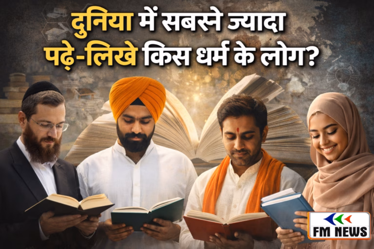 दुनिया में सबसे ज्यादा पढ़े-लिखे किस धर्म के लोग? जानिए शिक्षा और धर्म पर बड़ा खुलासा दुनिया में सबसे ज्यादा पढ़े-लिखे किस धर्म के लोग? जानिए शिक्षा और धर्म पर बड़ा खुलासा