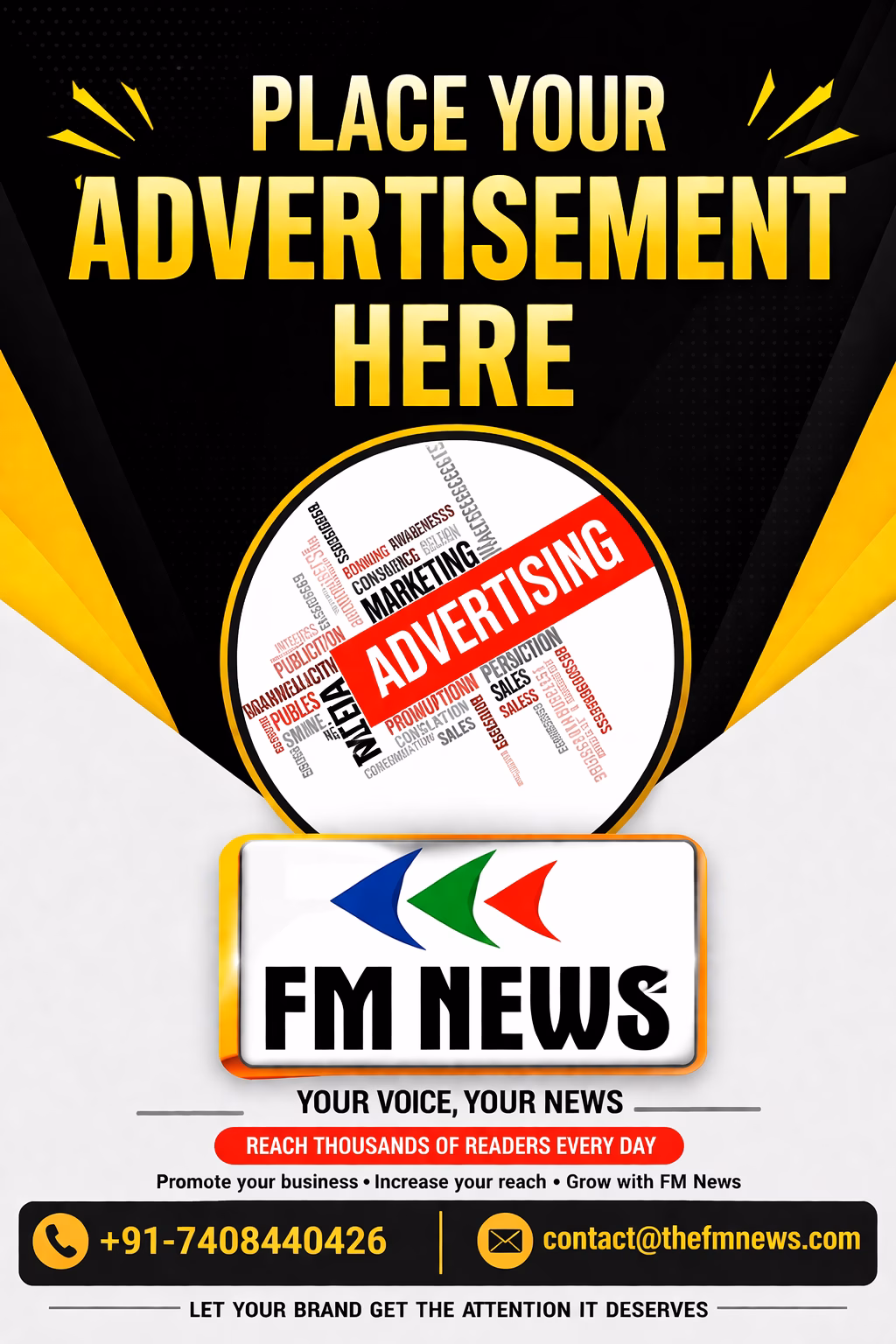 fm news adverstiement