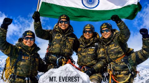 एवरेस्ट पर गूंजी ‘वंदे मातरम्’ की आवाज, BSF की महिला टीम ने रचा इतिहास