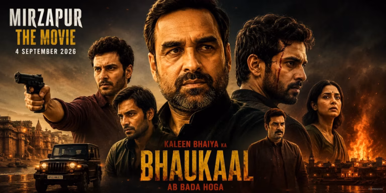 Mirzapur The Movie: क्या इस बार बड़े पर्दे पर लौटेगा ‘भौकाल’? जानिए कहानी, स्टारकास्ट, रिलीज डेट और अब तक की पूरी जानकारी MIRZAPUR THE MOVIE POSTER
