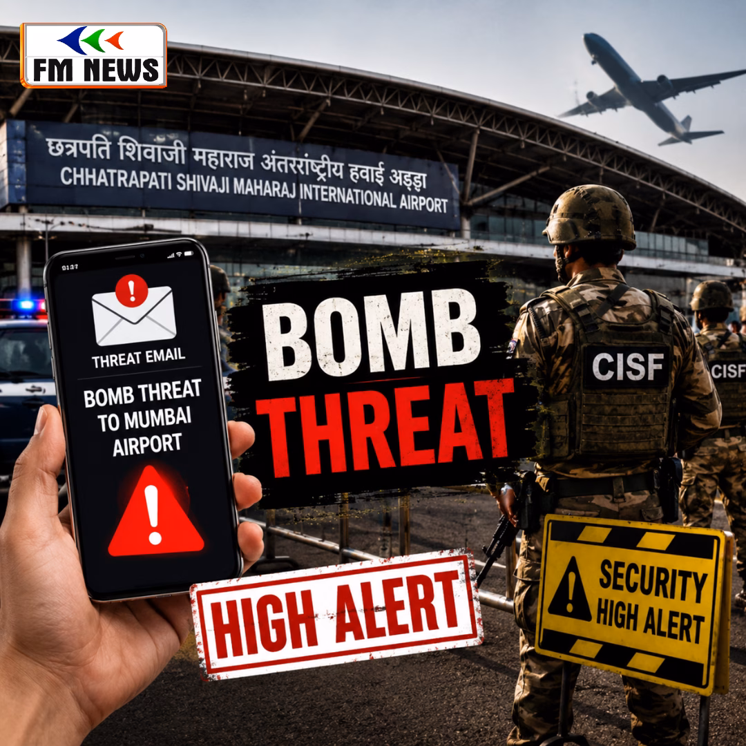मुंबई एयरपोर्ट को बम से उड़ाने की धमकी: ईमेल मिलने के बाद हाई अलर्ट जारी