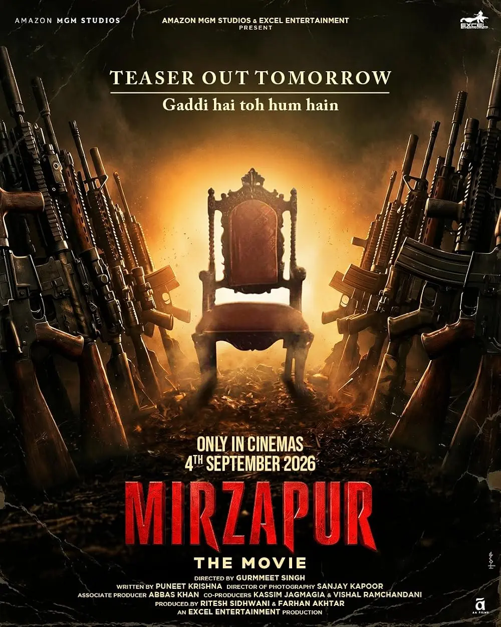MIRZAPUR MOVIE POSTER