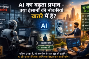 AI का बढ़ता प्रभाव: क्या इंसानों की नौकरियां खतरे में हैं?