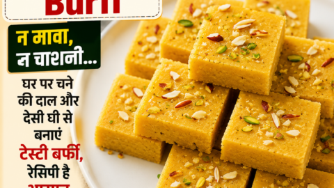 How to Make Chana Dal Burfi: न मावा, न चाशनी… घर पर चने की दाल और देसी घी से बनाएं स्वादिष्ट बर्फी, रेसिपी है बेहद आसान