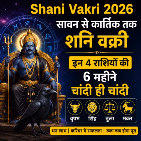 Shani Vakri 2026: सावन से कार्तिक तक शनि वक्री, इन 4 राशियों की 6 महीने चांदी ही चांदी