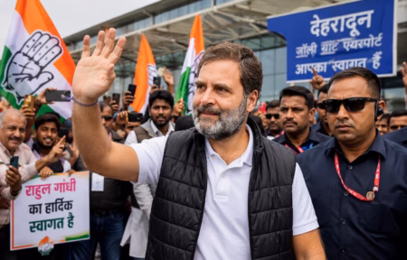थोड़ी देर में राहुल गांधी देहरादून एयरपोर्ट पहुंचेंगे, कार्यकर्ताओं से करेंगे मुलाकात