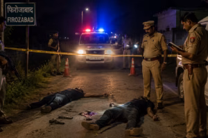 फिरोजाबाद: पुलिस मुठभेड़ में दो बदमाश ढेर, दो पुलिसकर्मी भी घायल, इलाके में बढ़ाई गई सुरक्षा