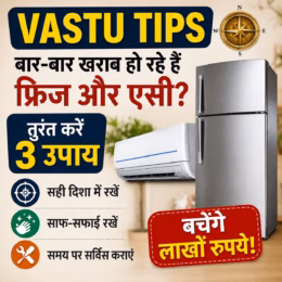 Vastu Tips: क्या बार-बार खराब हो रहे हैं फ्रिज और AC? जानें 3 आसान वास्तु उपाय और जरूरी सावधानियां Vastu Tips: क्या बार-बार खराब हो रहे हैं फ्रिज और AC? जानें 3 आसान वास्तु उपाय और जरूरी सावधानियां