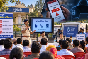 मुंगेली में साइबर जागृति अभियान, 8 हजार लोगों को ऑनलाइन ठगी से बचाव की जानकारी